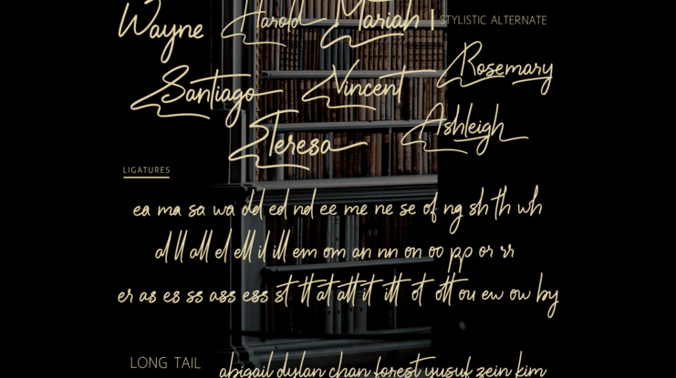 Boundless Wing Free Font