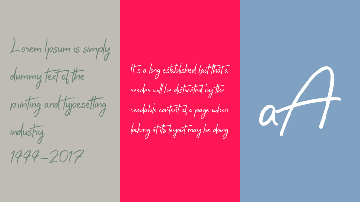 Boundless Wing Free Font