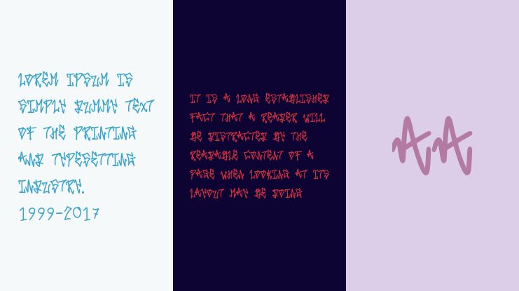 Skulk Stroke Font