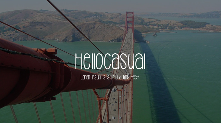 HelloCasual Font