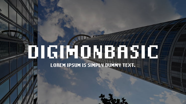 DigimonBasic Font