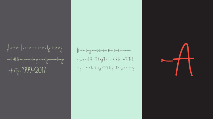 The National Font