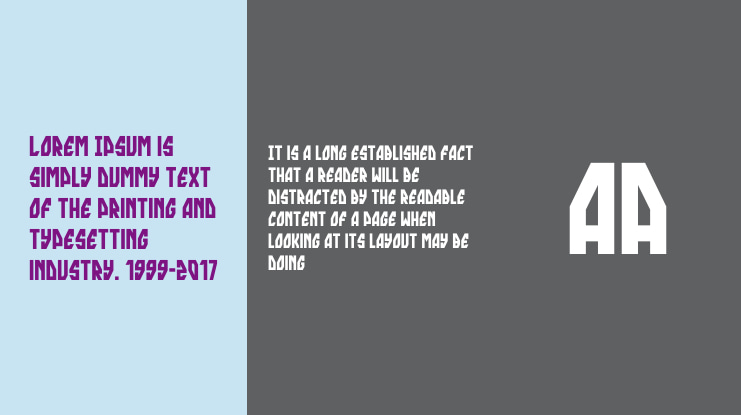 skyrange Font Family