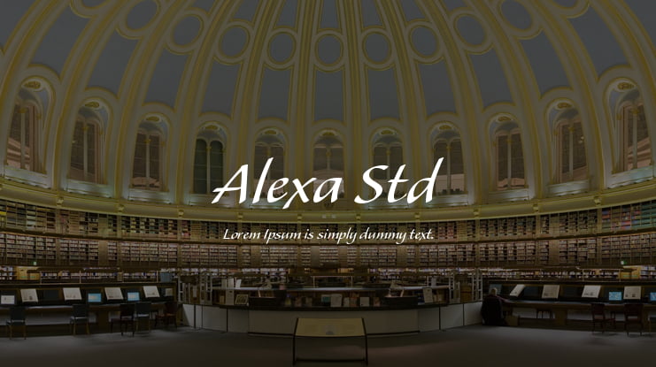 Alexa Std Font