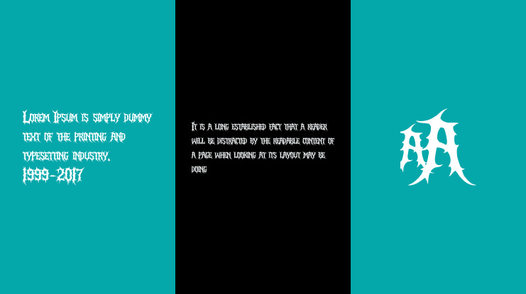 Necrotic Chasm Font