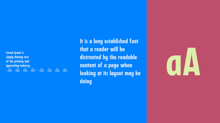Sansical PERSONAL USE Font