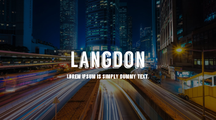 Langdon Font