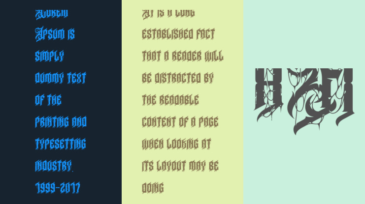 Noctyrr - Personal use Font