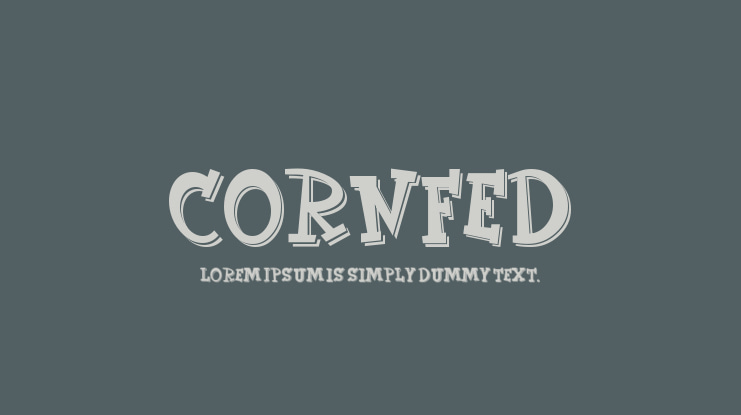 CornFed Font
