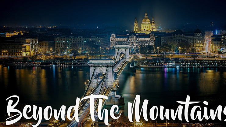 Beyond The Mountains Font Family
