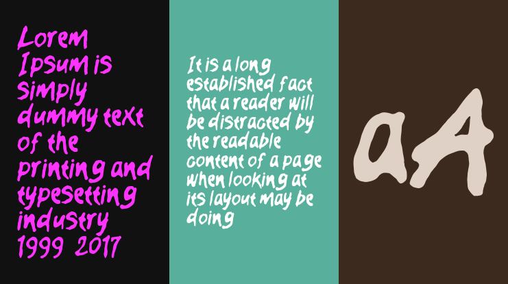 GUMPS OVER Font
