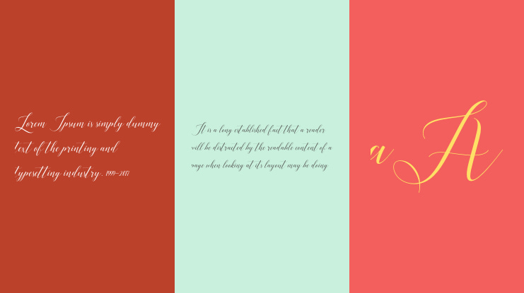 Rosething Font