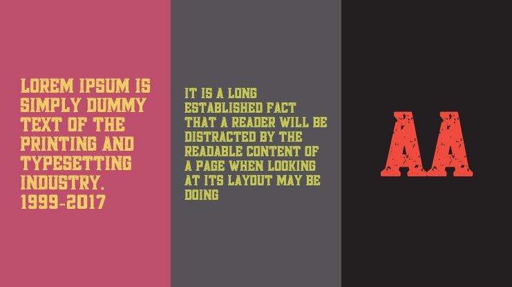 Head Capital  Grunge Font