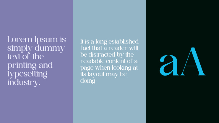 LUXORIA Font