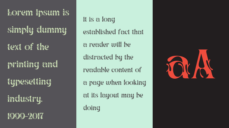 Shadow chrome Font