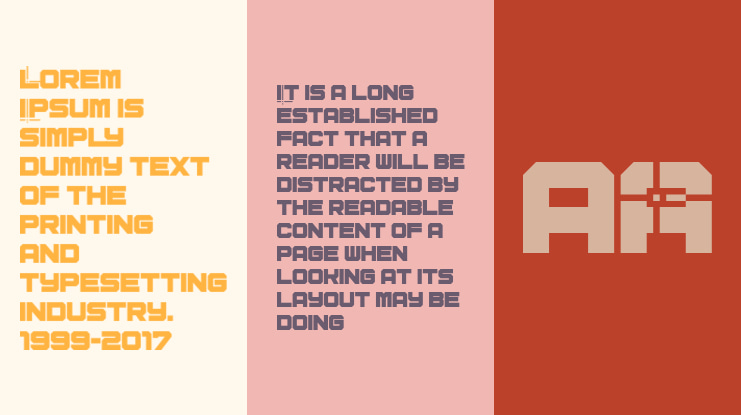 Conflict 3040 Font