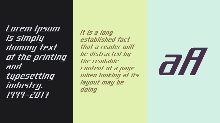 Metal Wind Font