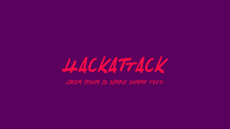 HackatTack Font