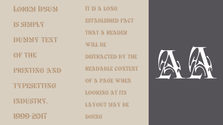 Black Roserip Font