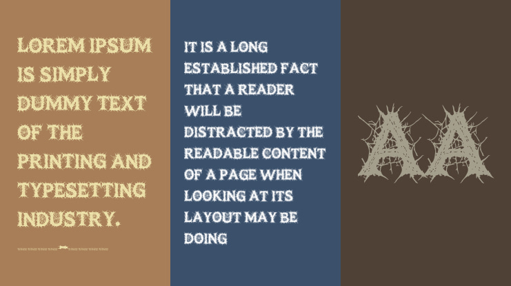 Ruins Dark Font