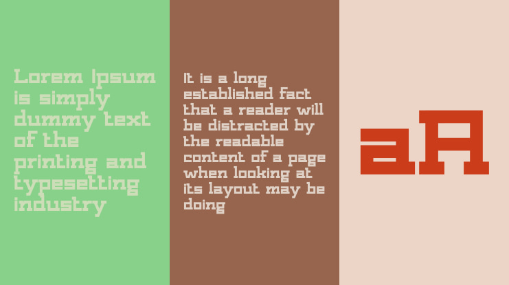 Gerank Free Font