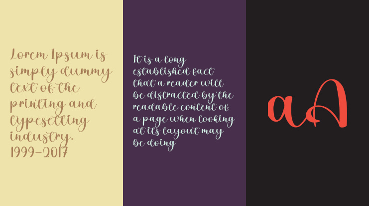 Floral Wedding Font