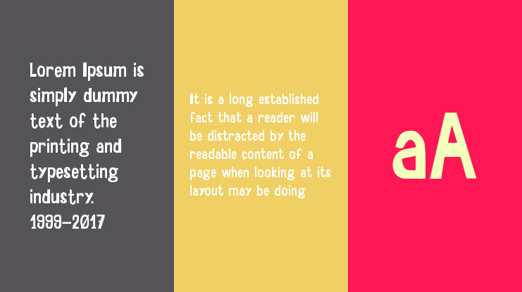 Sala de Fiestas Font Family