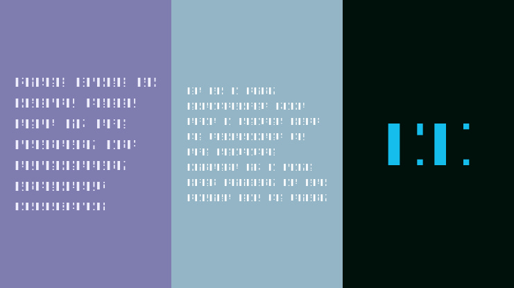 codiceBinario Font