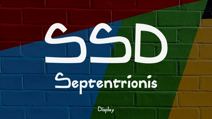 SSD Septentrionis Font Family