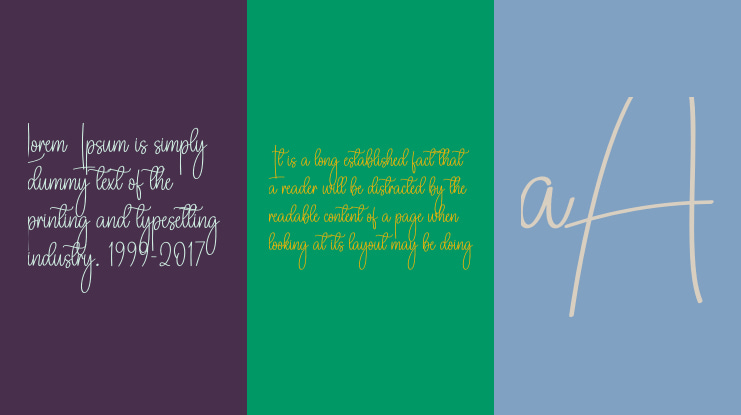 Berlina Signature Font