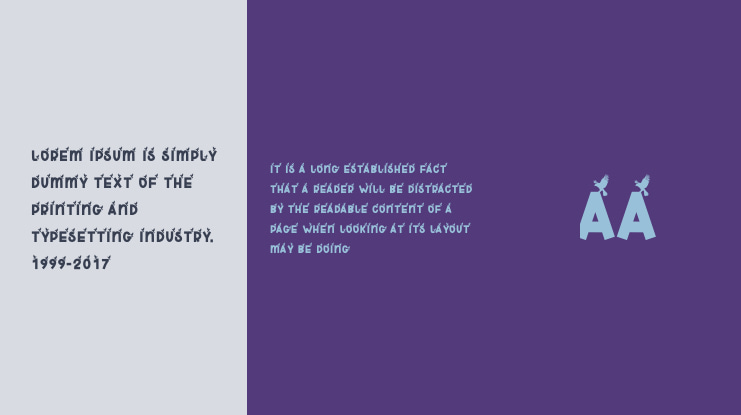 Bird Eagle Font