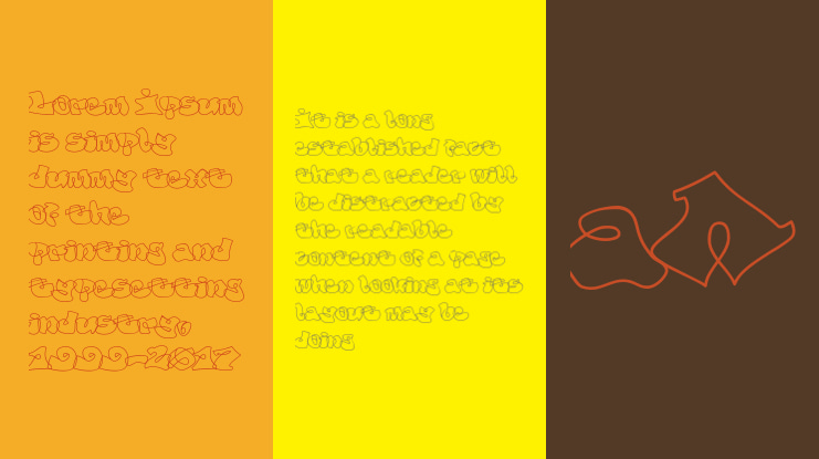 Outliner Font