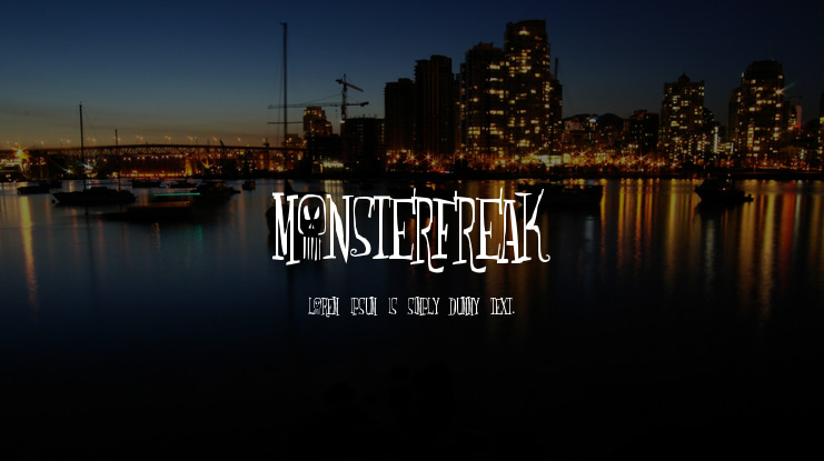 Monsterfreak Font