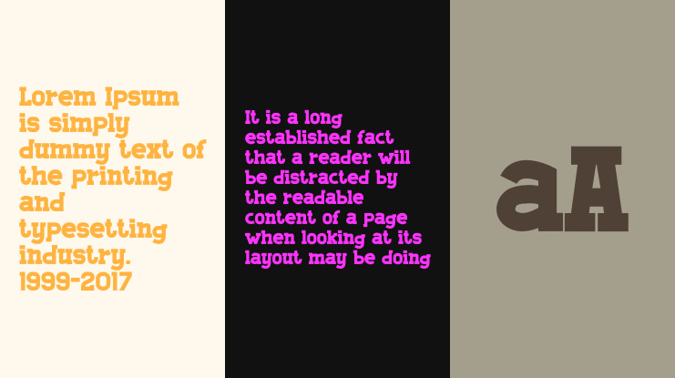 NOMBOCK Font
