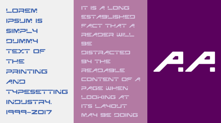 Calinor Pegasus  Modern Space Font