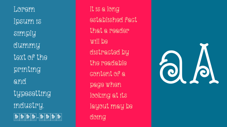 Curlicue Garden Font