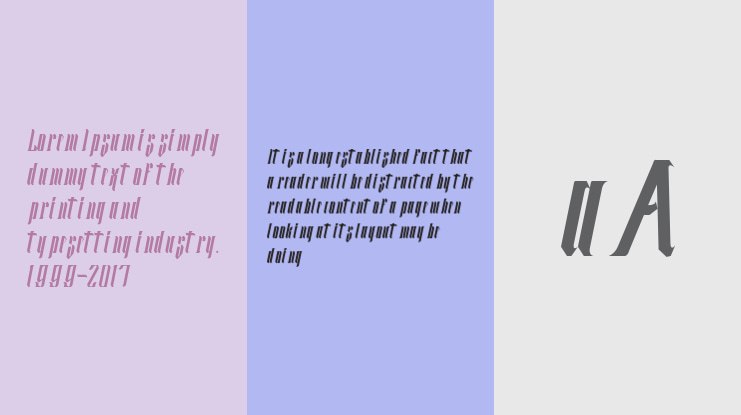 silent blade Font