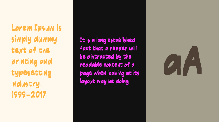Broken Dead Font