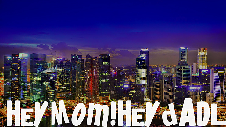 HeyMom! HeyDad! Font