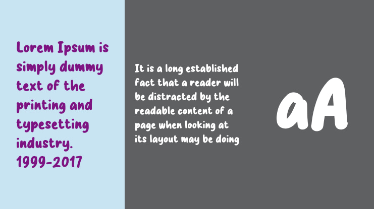 Rotation Bubble Font