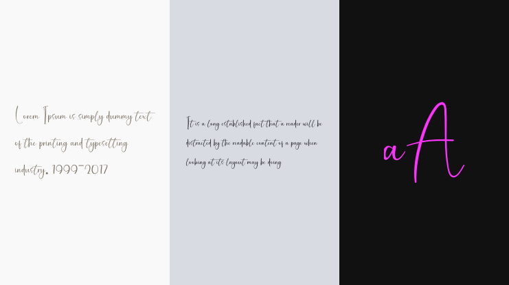 Freshline Signature Font