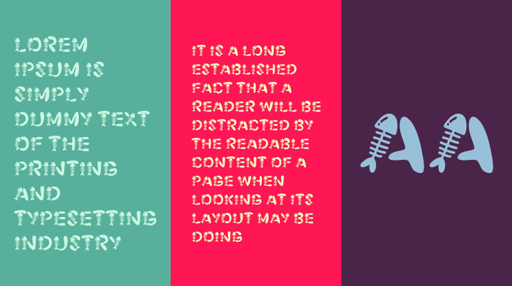 Fishbone Font