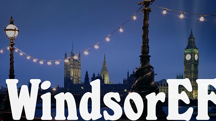 WindsorEF Font Family