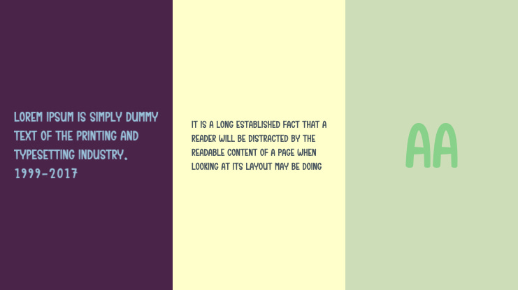 Present Handmade Font