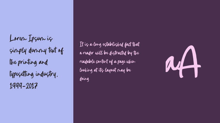 Silent Diary Font