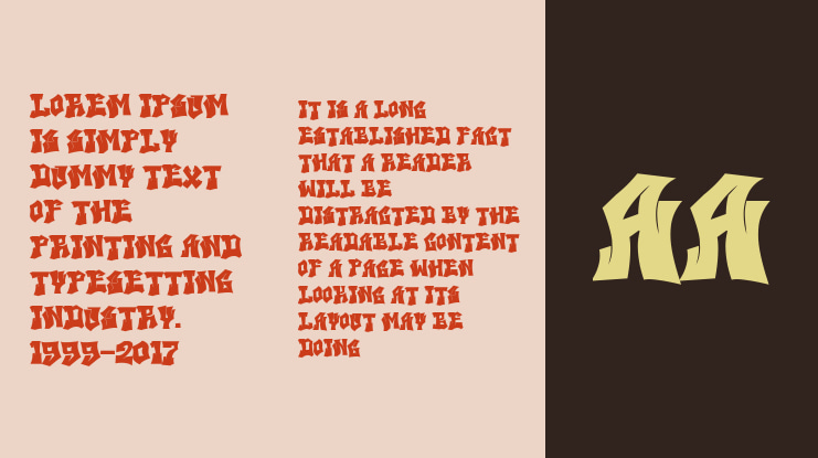 UNDER BOOM Font
