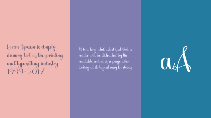 Outside Wedding Font