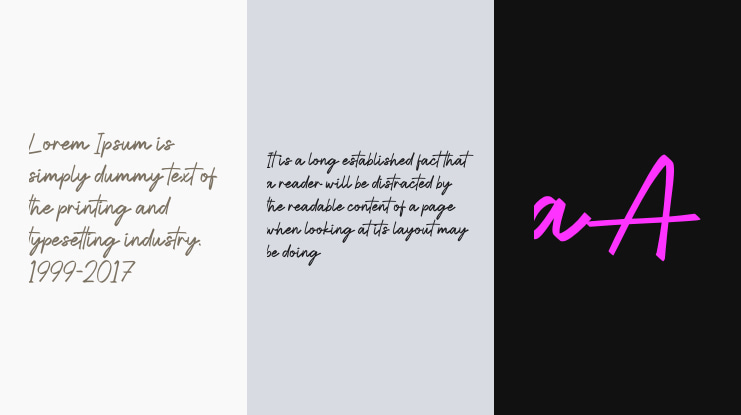 Anestha Script Font