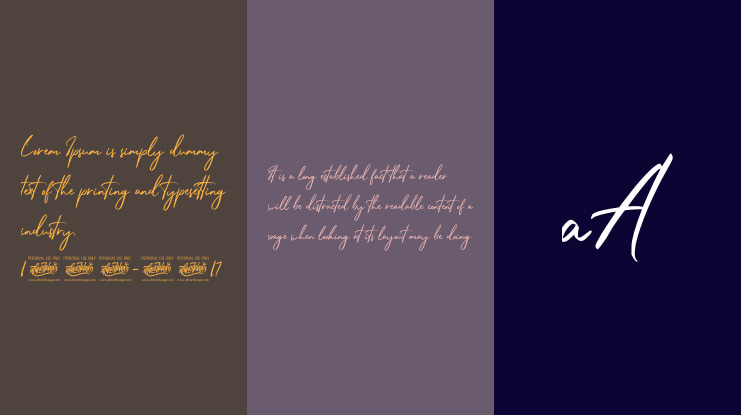 Belgium Catherine Font Family