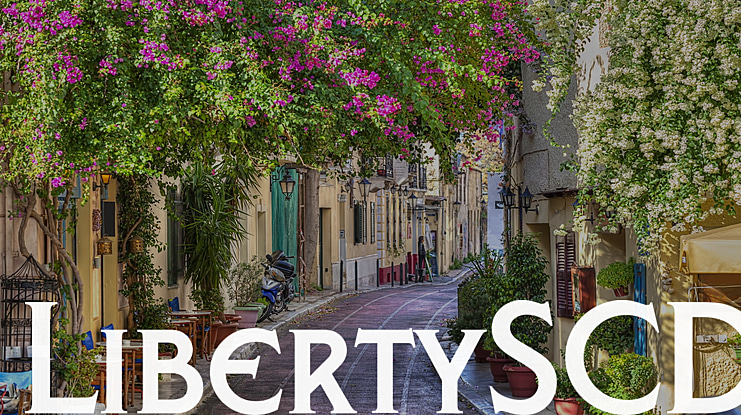 LibertySCD Font